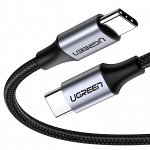 Кабель USB Type C  2.0 - USB Type C 2.0 3A 1,0 м. (US261) Ugreen