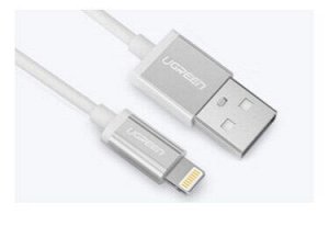 Кабель USB-Lightning в ABS-пластике 1,00 м. для Apple (US155)