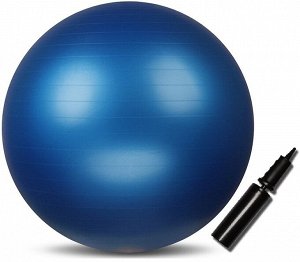 Мяч гимнастический INDIGO Anti-burst 65 см. с насосом