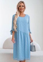 Платье Грета (голубой) Р11-1021