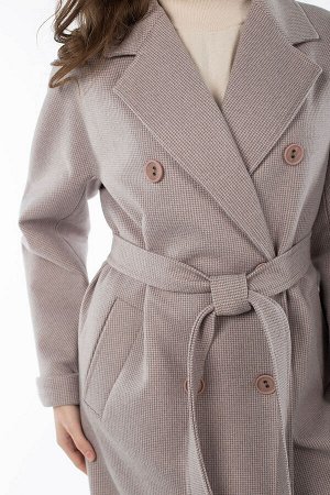 01-10894 Пальто женское демисезонное (пояс)