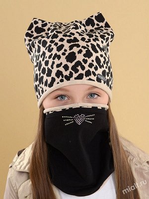 MIALT Комплект для девочки (шапка+снуд-маска)
