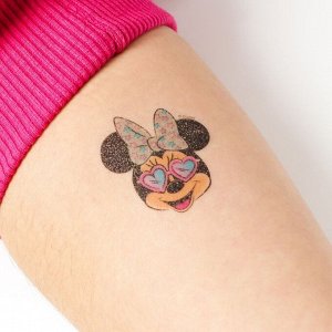 Набор детских татуировок с ободком «Минни Маус и единорог»