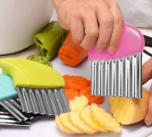 Нож-слайсер для фигурной нарезки овощей и фруктов