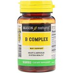 Mason Natural, комплекс витаминов группы В, 100 капсул