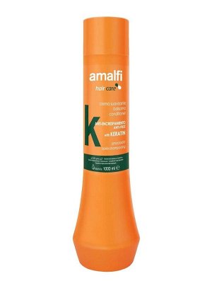 AMALFI Кондиционер для волос 1000мл "With Keratin" с кератином. для вьющихся и спутанных волос/8шт/