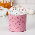 Форма бумажная для кекса, маффинов и кулича &quot;Пастель микс&quot; 90 х 90 мм