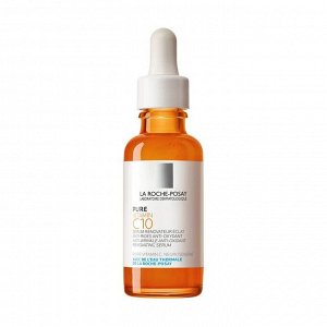 Сыворотка антиоксидантная для обновления кожи Vitamin C10 Serum, La Roche-Posay, 30мл