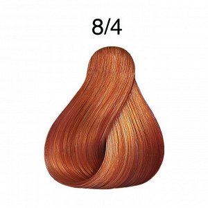Крем-краска для волос LondaColor 8/4 светлый блонд медный, Londa Professional, 60мл