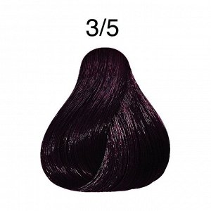 Крем-краска для волос Londacolor 3/5 темный шатен красный, Londa Professional, 60мл