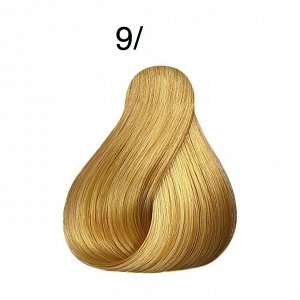 Крем-краска для волос LondaColor 9/ очень светлый блонд натуральный, Londa Professional, 60мл
