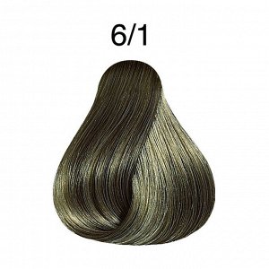 Крем-краска для волос LondaColor 6/1 темный блонд пепельный, Londa Professional, 60мл
