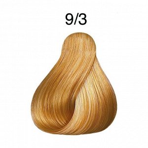 Крем-краска для волос LondaColor 9/3 очень светлый блонд золотистый, Londa Professional, 60мл