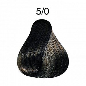 Крем-краска для волос LondaColor 5/0 светлый шатен, Londa Professional, 60мл