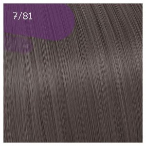 Крем-краска для волос LondaColor 7/81 блонд жемчужно-пепельный, Londa Professional, 60мл