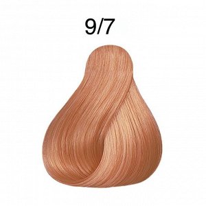 Крем-краска для волос LondaColor 9/7 очень светлый блонд коричневый, Londa Professional, 60мл