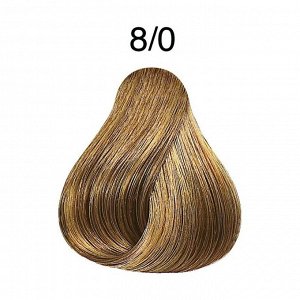 Крем-краска для волос LondaColor 8/0 светлый блонд, Londa Professional, 60мл