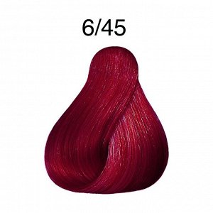 Крем-краска для волос LondaColor 6/45 темный блонд медно-красный, Londa Professional, 60мл