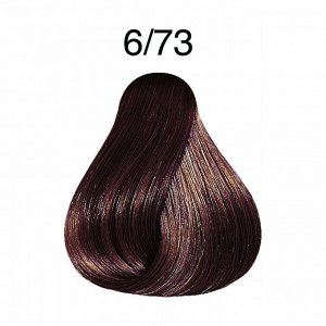 Крем-краска для волос LondaColor 6/73 темный блонд коричнево-золотистый, Londa Professional, 60мл