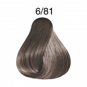 Крем-краска для волос LondaColor 6/81 темный блонд жемчужно-пепельный, Londa Professional, 60мл