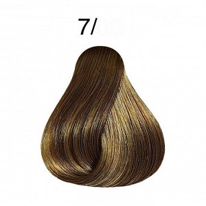 Крем-краска для волос LondaColor 7/ блонд натуральный, Londa Professional, 60мл