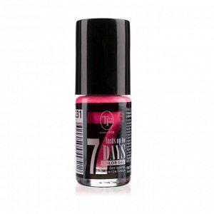 Лак для ногтей 231 кислотно-розовый, TF Cosmetics, 8мл