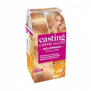 Краска для волос Casting Creme Gloss без аммиака, тон 832, Крем-брюле, L'Oreal Paris, 254мл