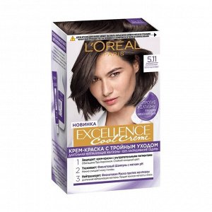 Кремкраска для волос Excellence Cool Crme тон  ультрапепельный светлокаштановый LOreal Paris