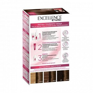 Краска для волос Excellence, тон 5.00 Светло-каштновый, L'Oreal Paris