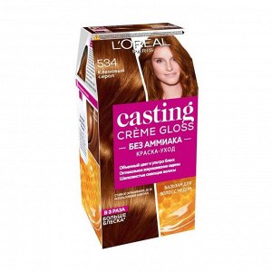 Краска для волос Casting Creme Gloss без аммиака, тон 534 Кленовый сироп, L'Oreal Paris, 254мл