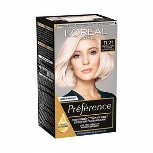 Краска для волос Preference, тон 11.21 Ультраблонд, L'Oreal Paris, 270мл