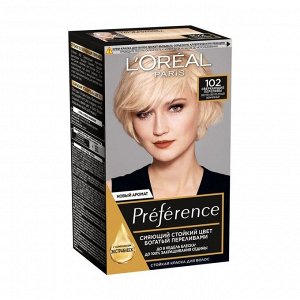 Краска для волос Preference Feria, тон 102 Сверкающие переливы, L'Oreal Paris, 270мл