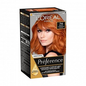 Краска для волос Preference Feria, тон 74 Манго, L'Oreal Paris, 270мл