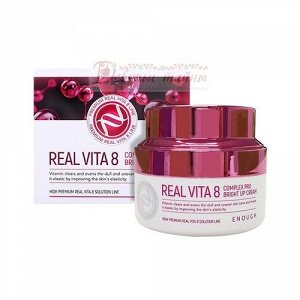 Enough Восстанавливающий крем для лица с витаминами Real Vita 8 Complex Pro Bright Up Cream