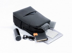 Рюкзак для ноутбука Xiaomi RunMi 90 Classic Business Backpack 2 15.6" Чёрный, JDSW02RM