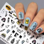 Fashion Nails, Слайдер дизайн Metallic-257