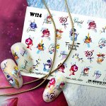 Fashion Nails, Слайдер дизайн White-124