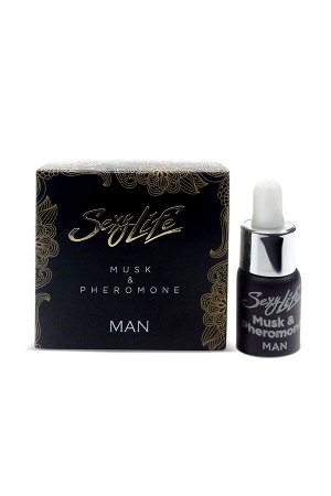 Ароматическое масло с феромонами Sexy Life мужские, Musk and Pheromone 5 мл