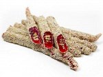 Чурчхела с ароматом граната в обсыпке с кунжутом