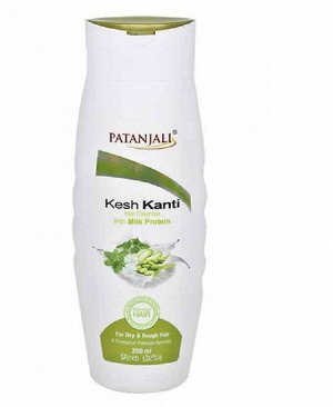 Patanjali Kesh Kanti Milk Protein 180ml / Молочный Протеин Шампунь для Волос 180мл