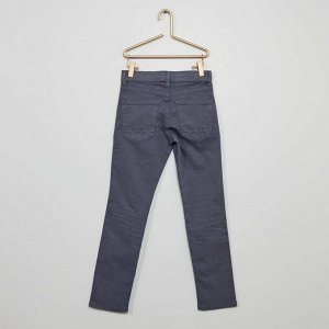 Узкие брюки из твила Eco-conception - серый