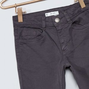 Узкие брюки из твила Eco-conception - синий