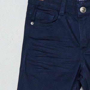 Облегающие брюки с пятью карманами - синий