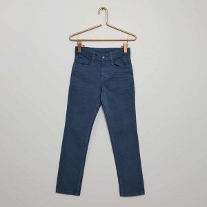 Узкие брюки из твила Eco-conception - голубой