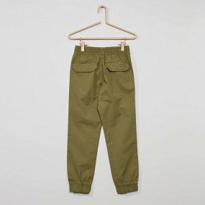Прямые брюки - зеленый лишайник