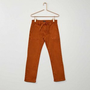 Узкие брюки - оранжевый
