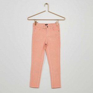 Бархатные брюки - розовый
