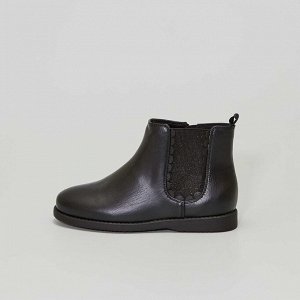 Ботинки в стиле челси - черный