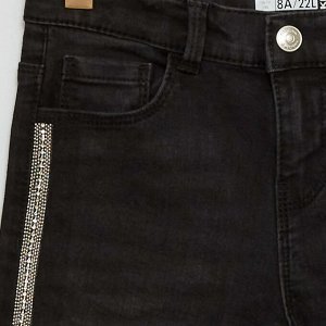 Облегающие джинсы - черный