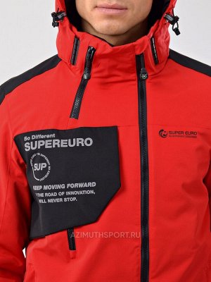 Мужская куртка Super Euro 7802-М09 Красный